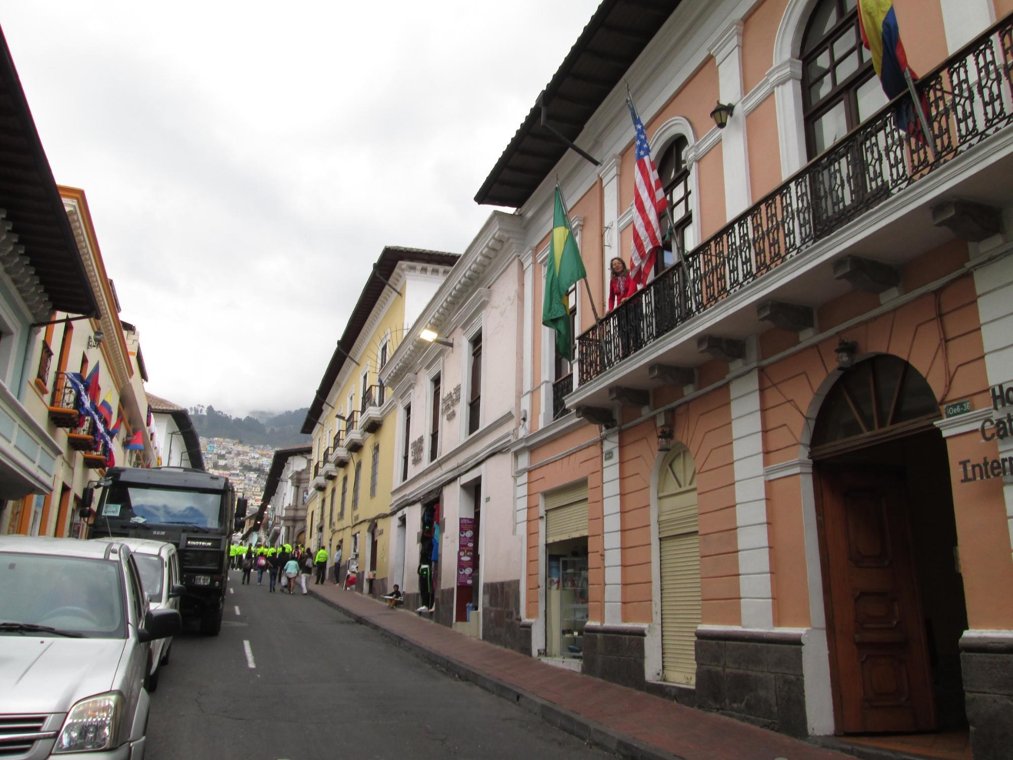 Hotel Catedral Quito Exterior photo